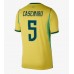 Brasil Casemiro #5 Hjemmedrakt VM 2026 Korte ermer